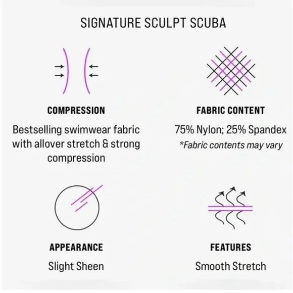 NWT TA3 Short Sleeve Surfy One Piece Corset Swimsuit Black Medium Short - Picture 10 of 11